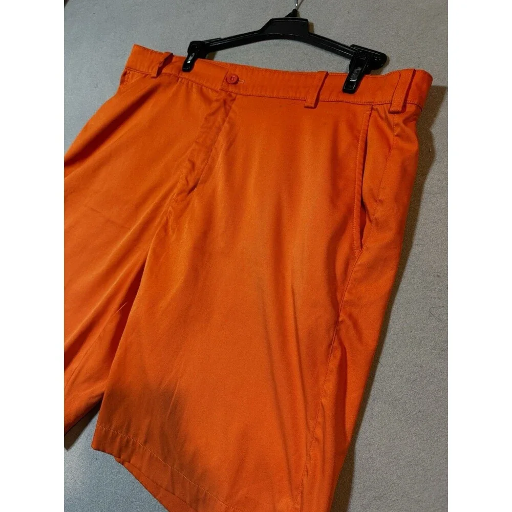 Nike Golf Shorts with Dri-FIT Technology in Orange- Size 36 Men's